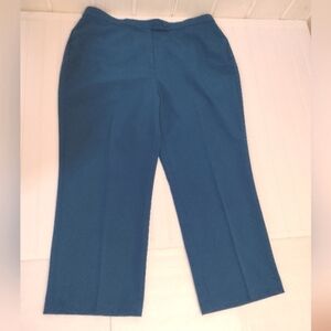 Allison Daley petite women's green pants size (16 P)